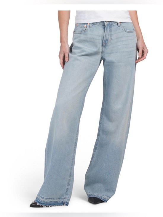 Lucky Brand Denim - Lucky Brand Baggy Wide-Leg Jeans